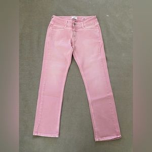 New CLOSED Starlet Crop Jeans Pink Size 29